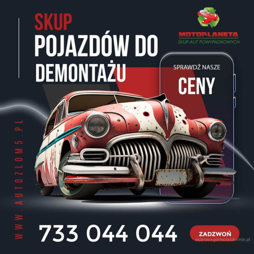 Złomowanie samochodów - Najlepsze ceny Śląskie/Małopolska